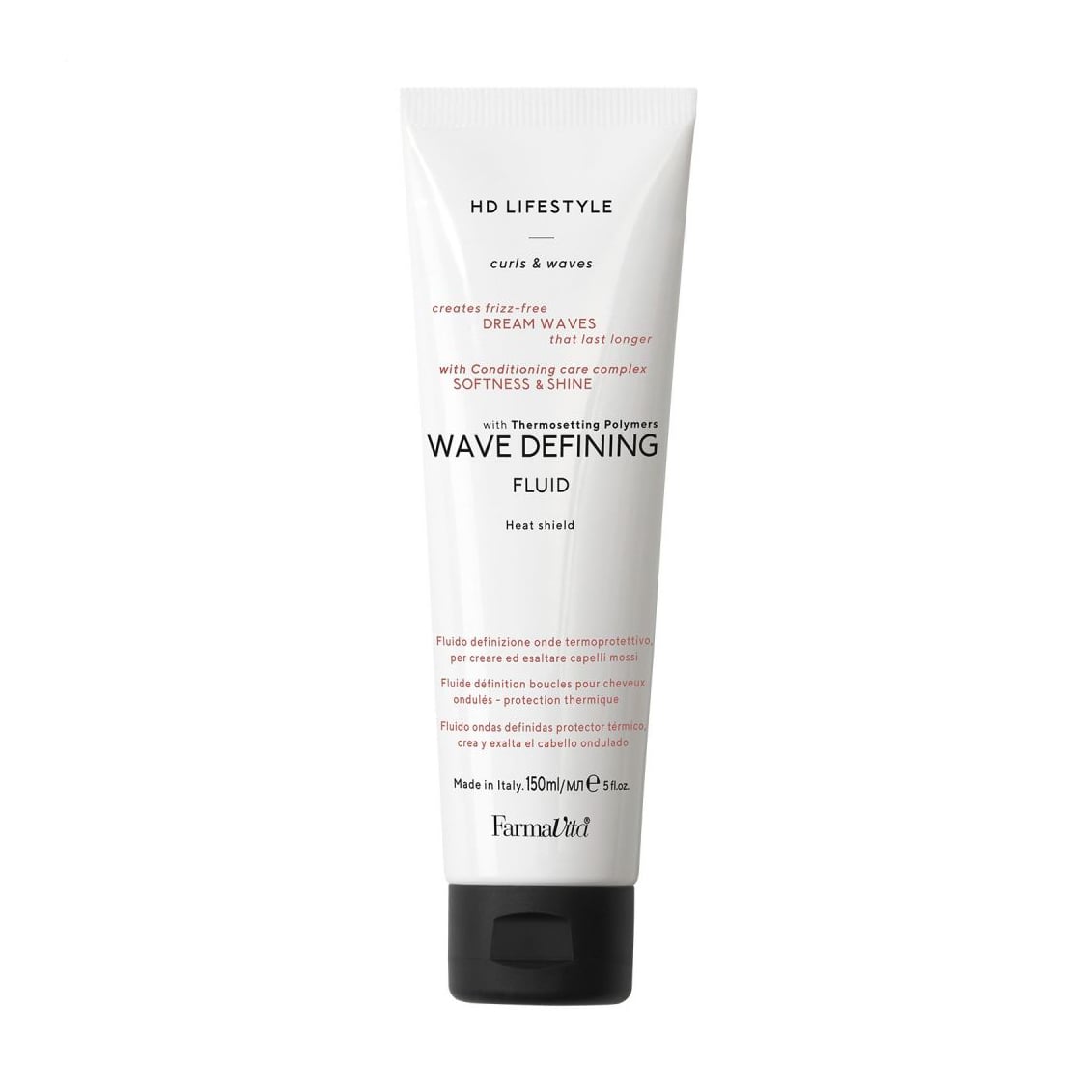 Моделювальний флюїд для волосся FarmaVita HD Life Style Wave Defining Fluid М'яка фіксація, 150 мл